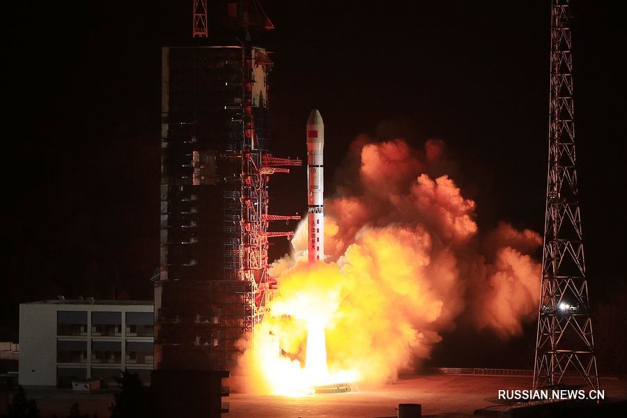 Китай успешно запустил 4 новых экспериментальных спутника